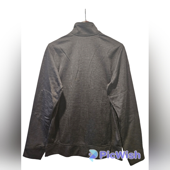 NWT North End Men's Amplify Mélange Fleece Jacket. Small. Grey. - Picture 7 of 7